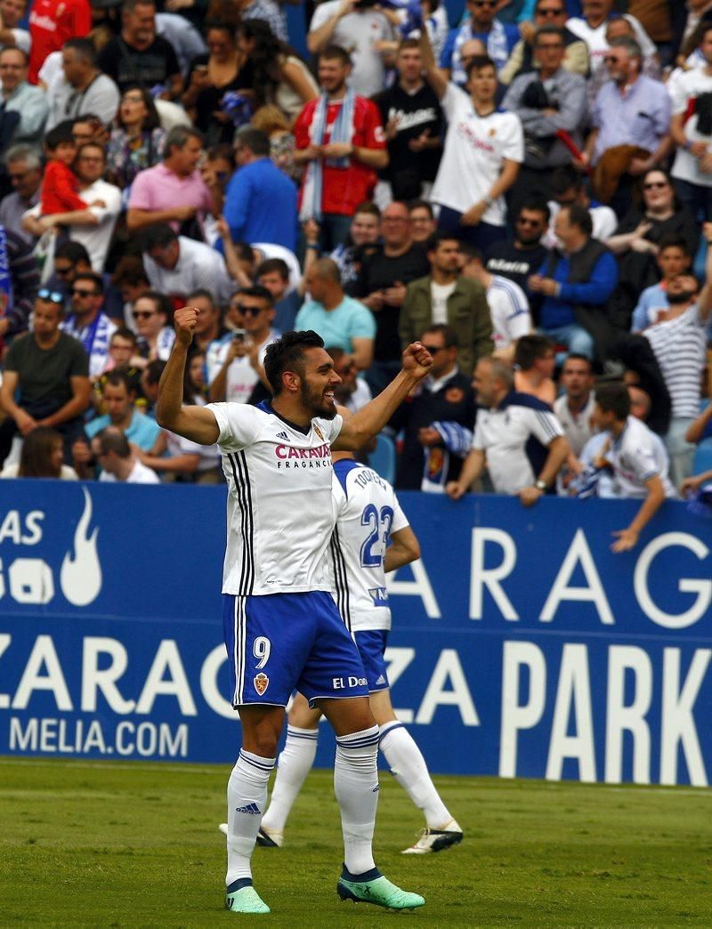 Sufrida victoria del Real Zaragoza contra el Sporting de Gijón