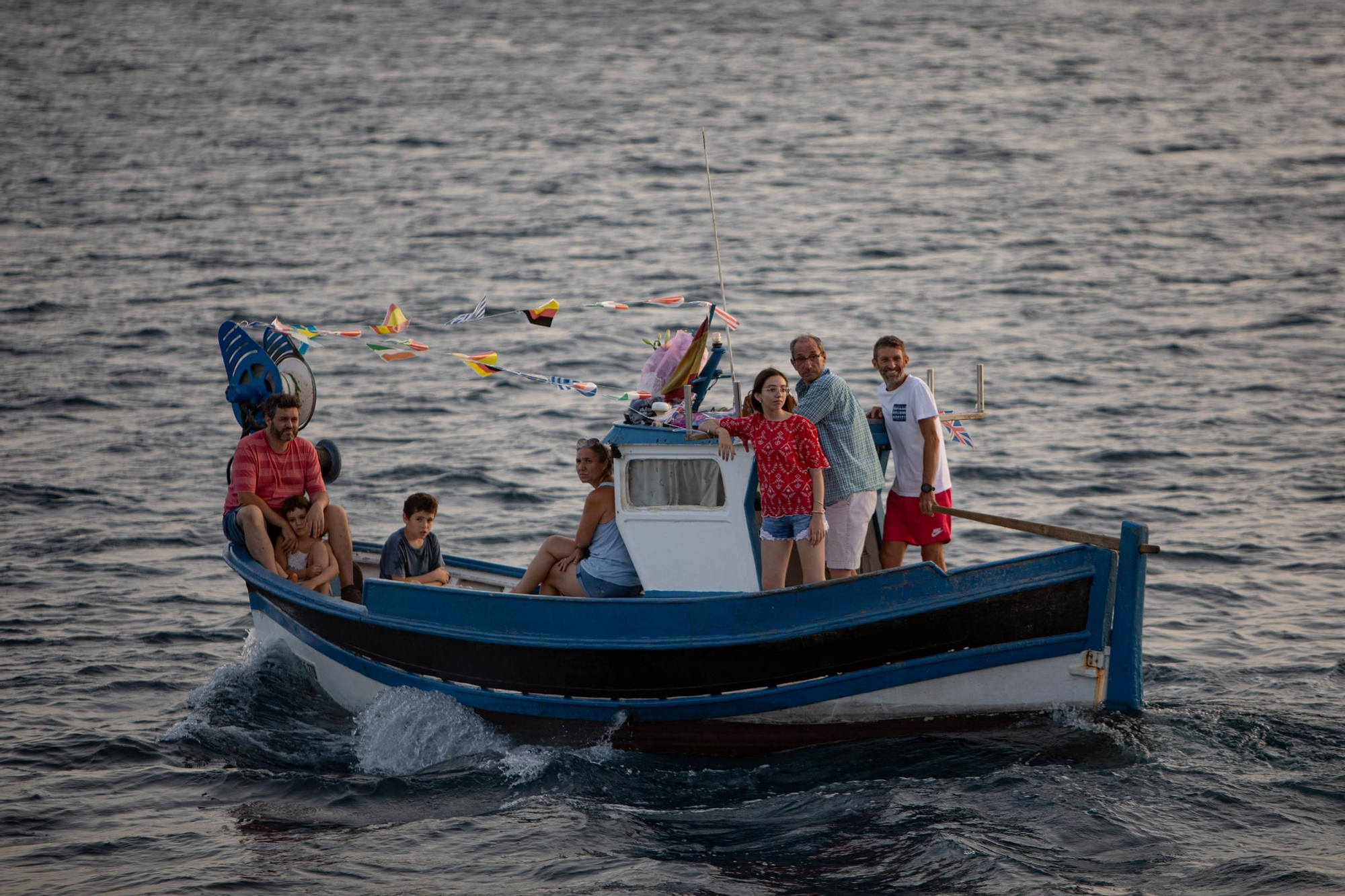 Procesión marítima de la Virgen del Carmen en Cartagena