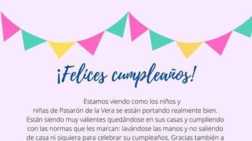 Pasarón celebrará una gran fiesta de cumpleaños para todos los pequeños