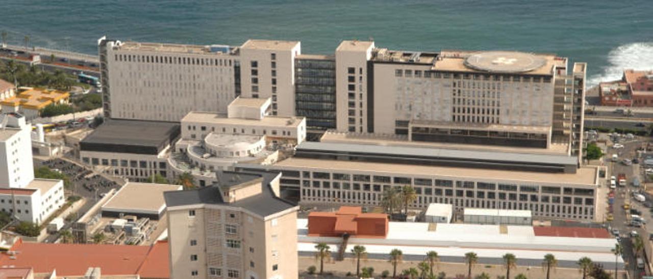 Vista del Hospital Universitario Insular de Gran Canaria.