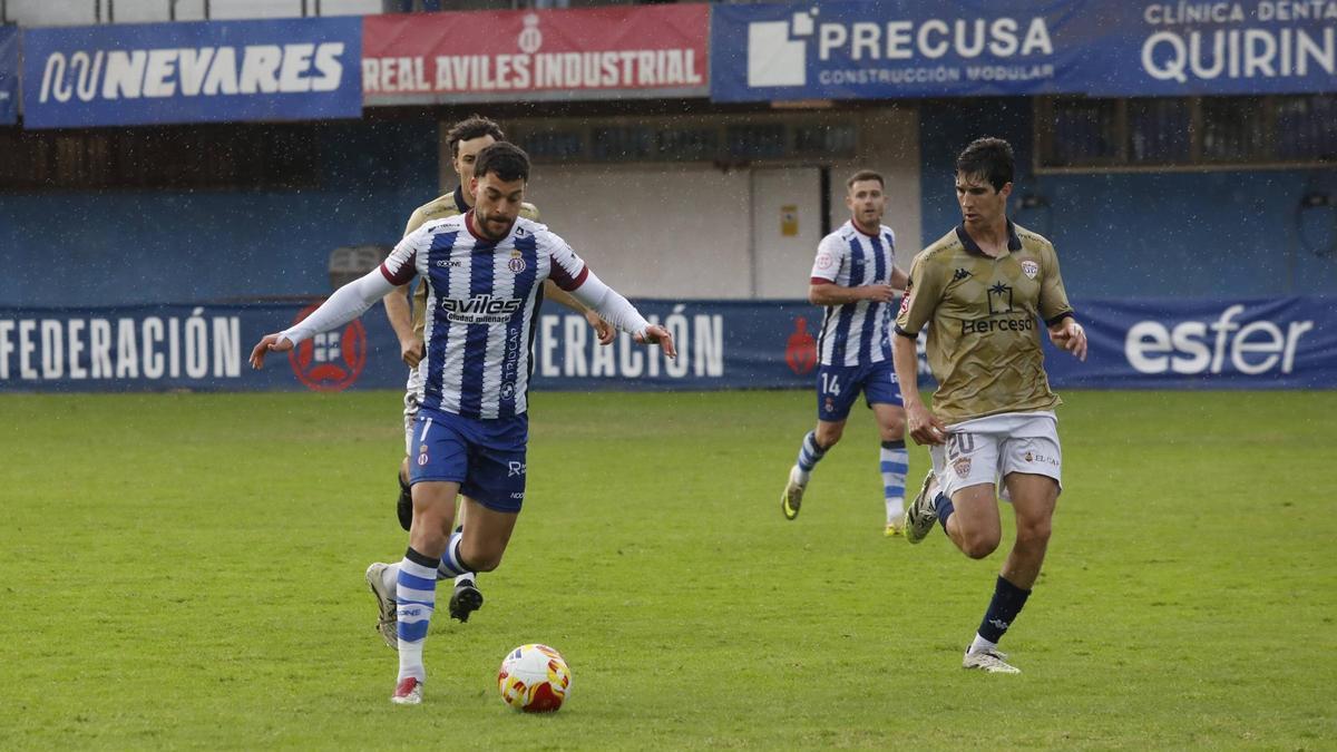 Luis Alcalde, en el encuentro ante el Guadalajara