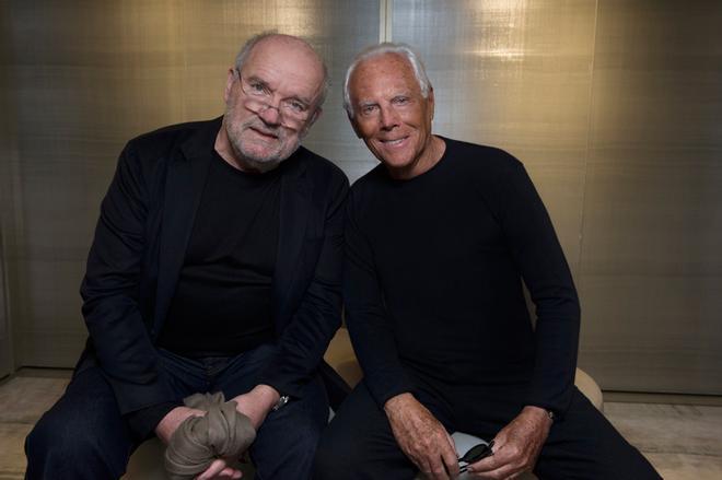 Peter Lindbergh y Giorgio Armani