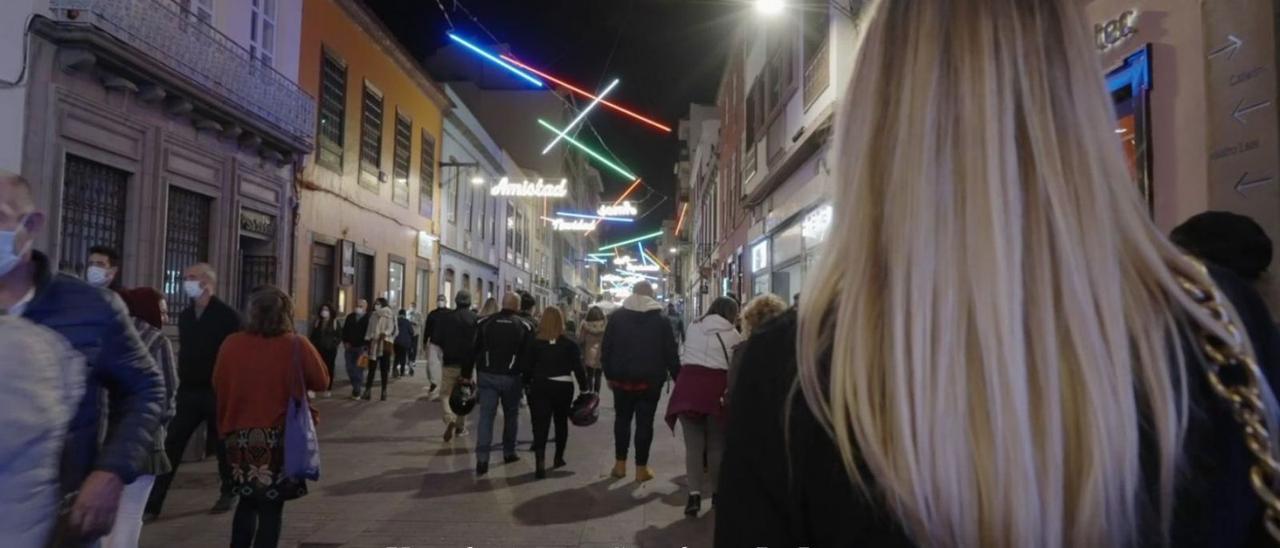 Un momento del vídeo promocional del Ayuntamiento de La Laguna.