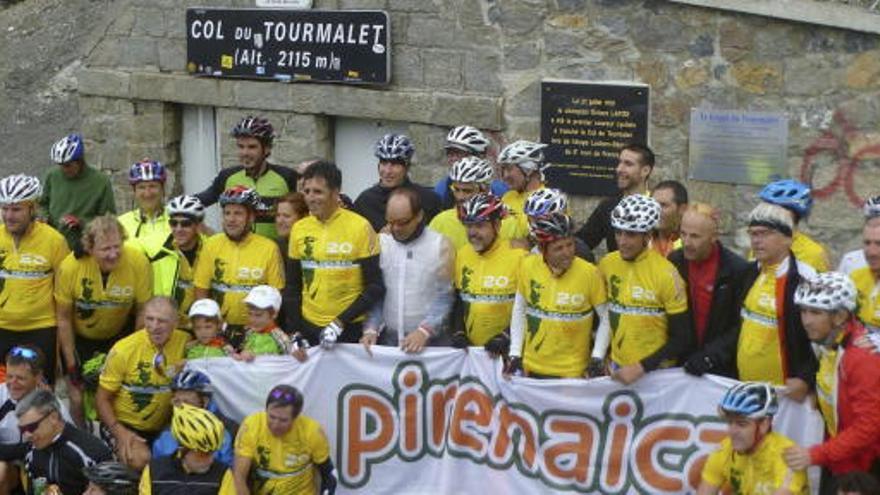 Induráin vuelve al Tourmalet