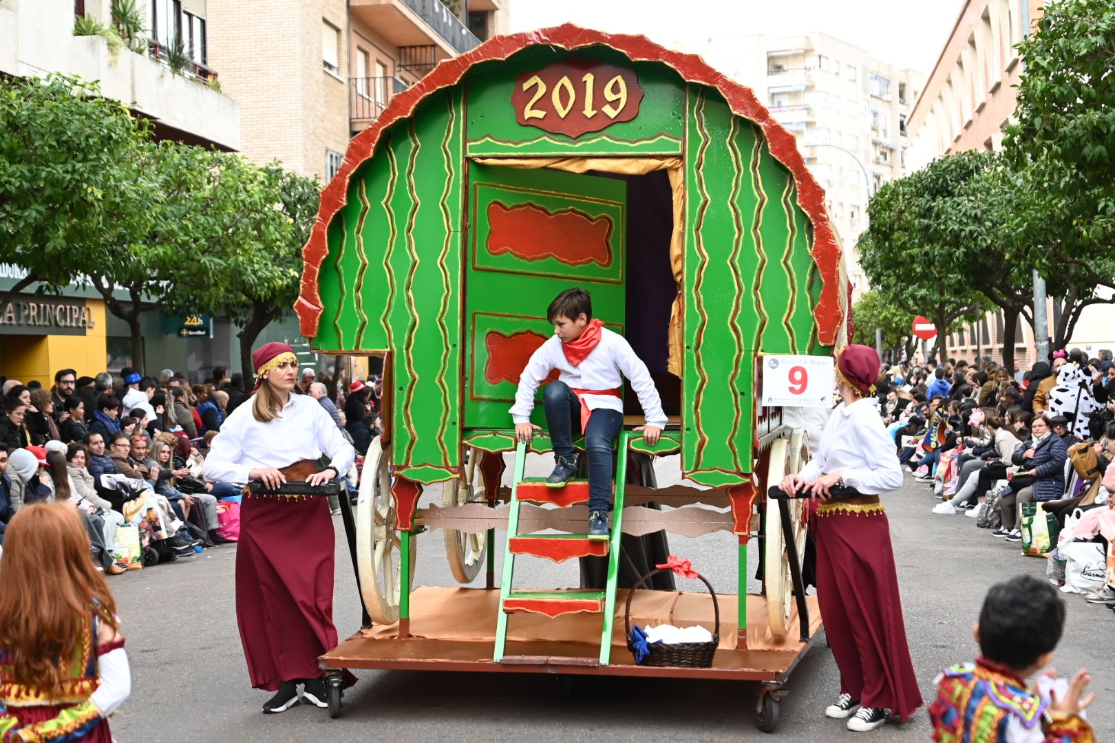 Desfile de comparsas del Carnaval de Badajoz