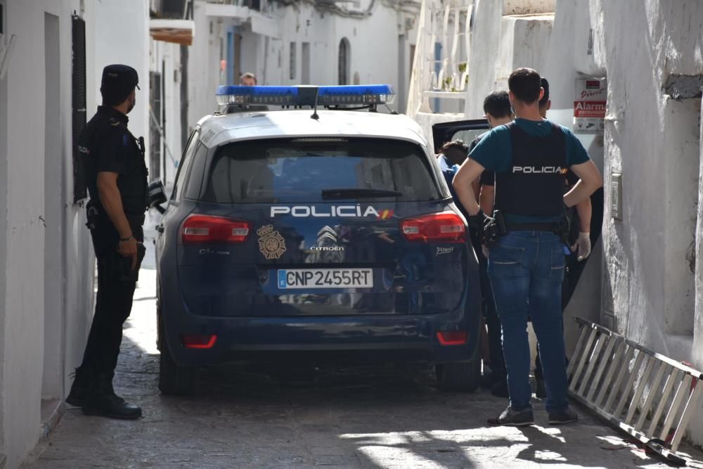 Operación policial en Ibiza contra el tráfico de drogas