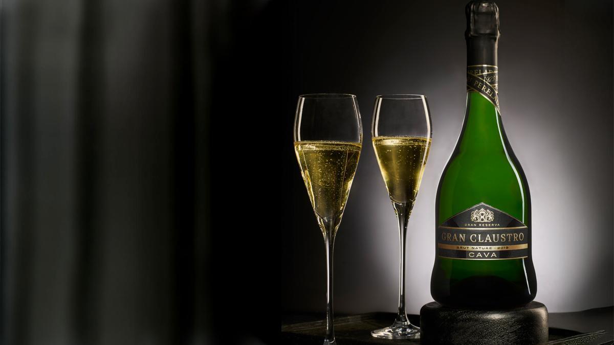 El cava Gran Claustro Brut Nature Gran Reserva, de Perelada.