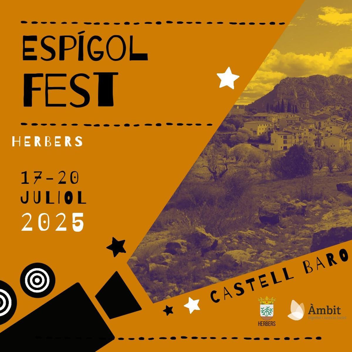 Cartel del Espígol Fest 2025.