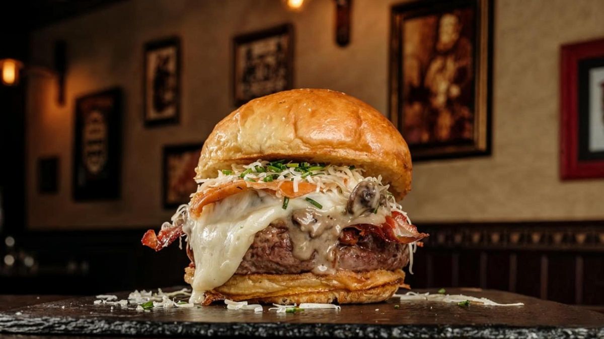 Una de las hamburguesas participantes