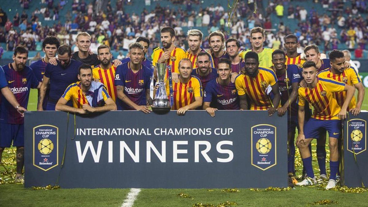 El Barça vuelve a Miami el 7 de agosto. Allí ganó la International Champions Cup 2017