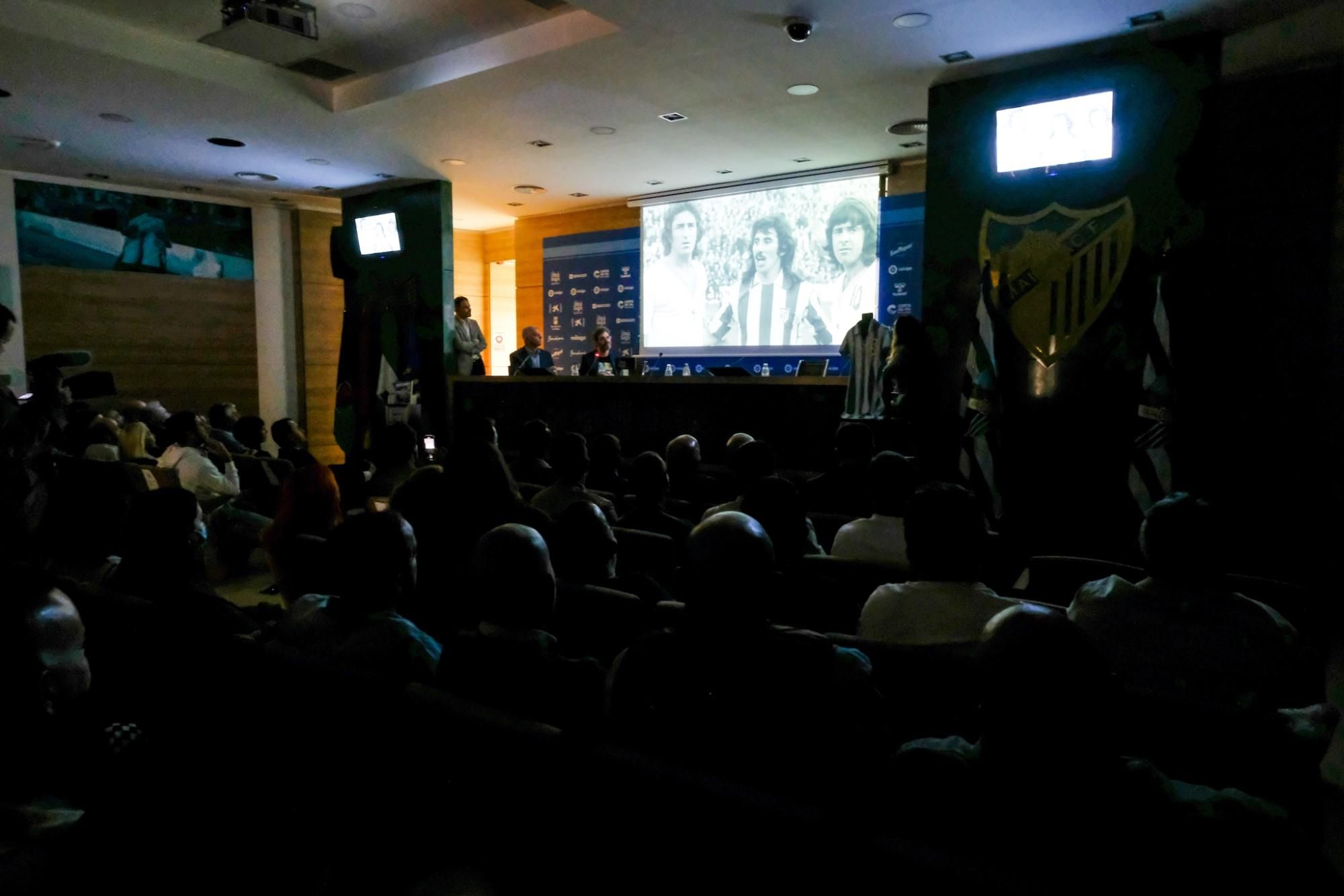 Presentación del libro '¡Viberti, Viberti! La leyenda del ‘Zapatones’ en la Rosaleda