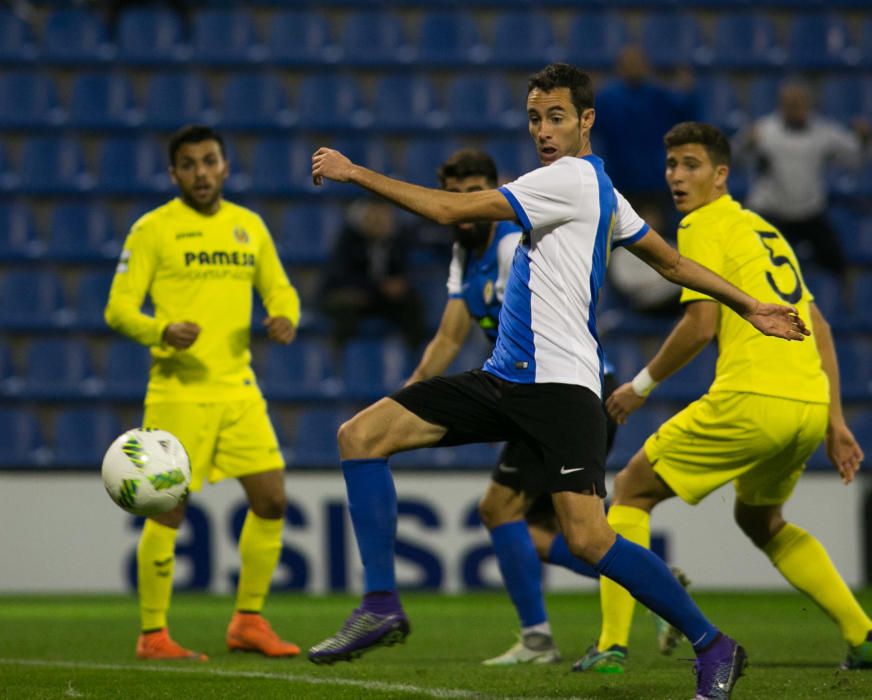 El Villarreal B vuelve a sacar los colores al Hércules en el Rico Pérez y castiga los errores defensivos