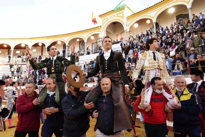 Toros en Pozoblanco con Roca Rey, Ventura y Ortega