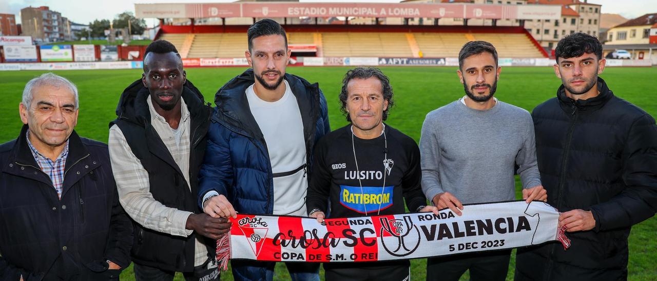 Otro hito histórico para el Arosa en la Copa del Rey