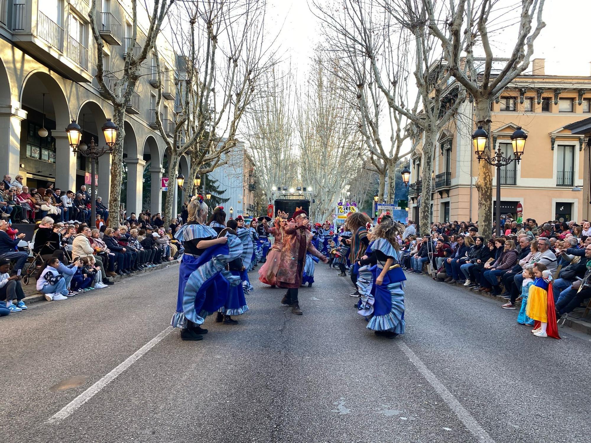 Un moment de la rua de Carnaval d'Olot