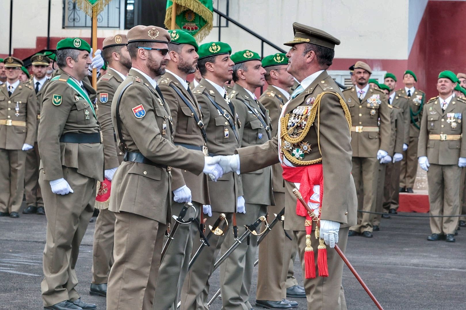 Acto militar por San Juan Bosco, patrón de los especialistas del Ejército