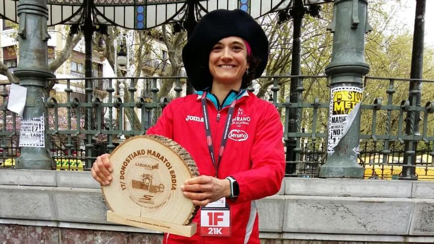 Marta Esteban gana el Medio Maratón de Donosti con un tiempo magnífico