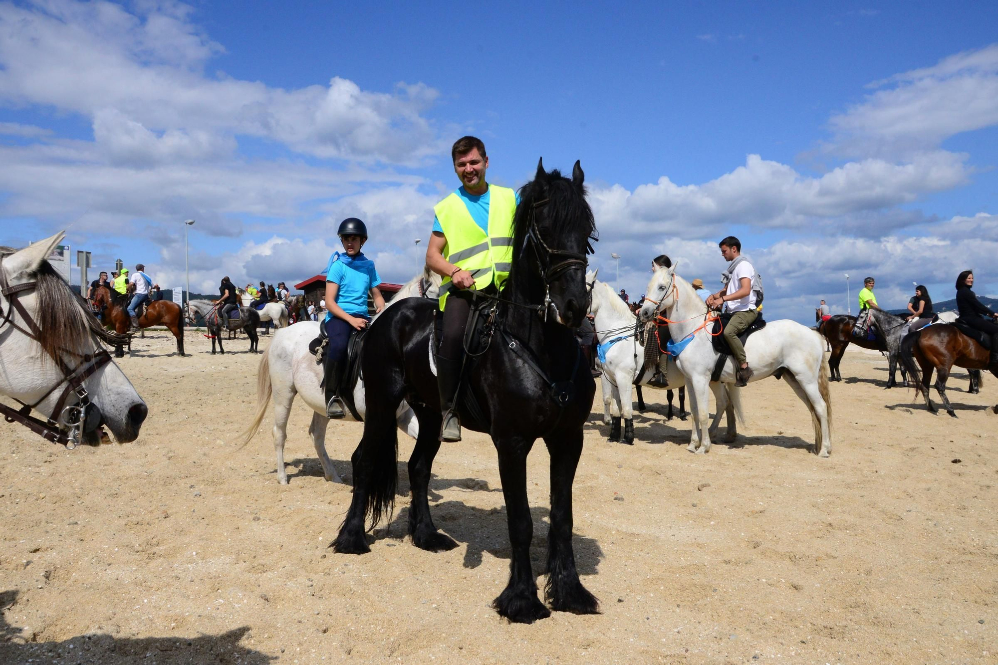 Más de 200 jinetes en la Xuntaza Cabalar de Moaña