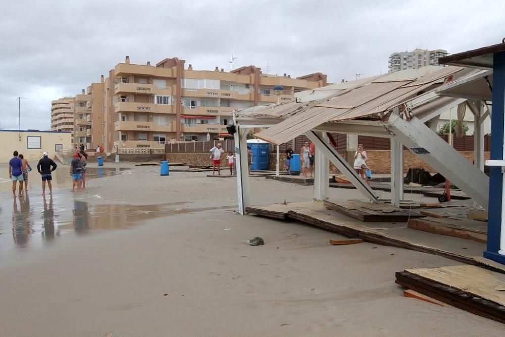 Temporal en Cabo de Palos y La Manga