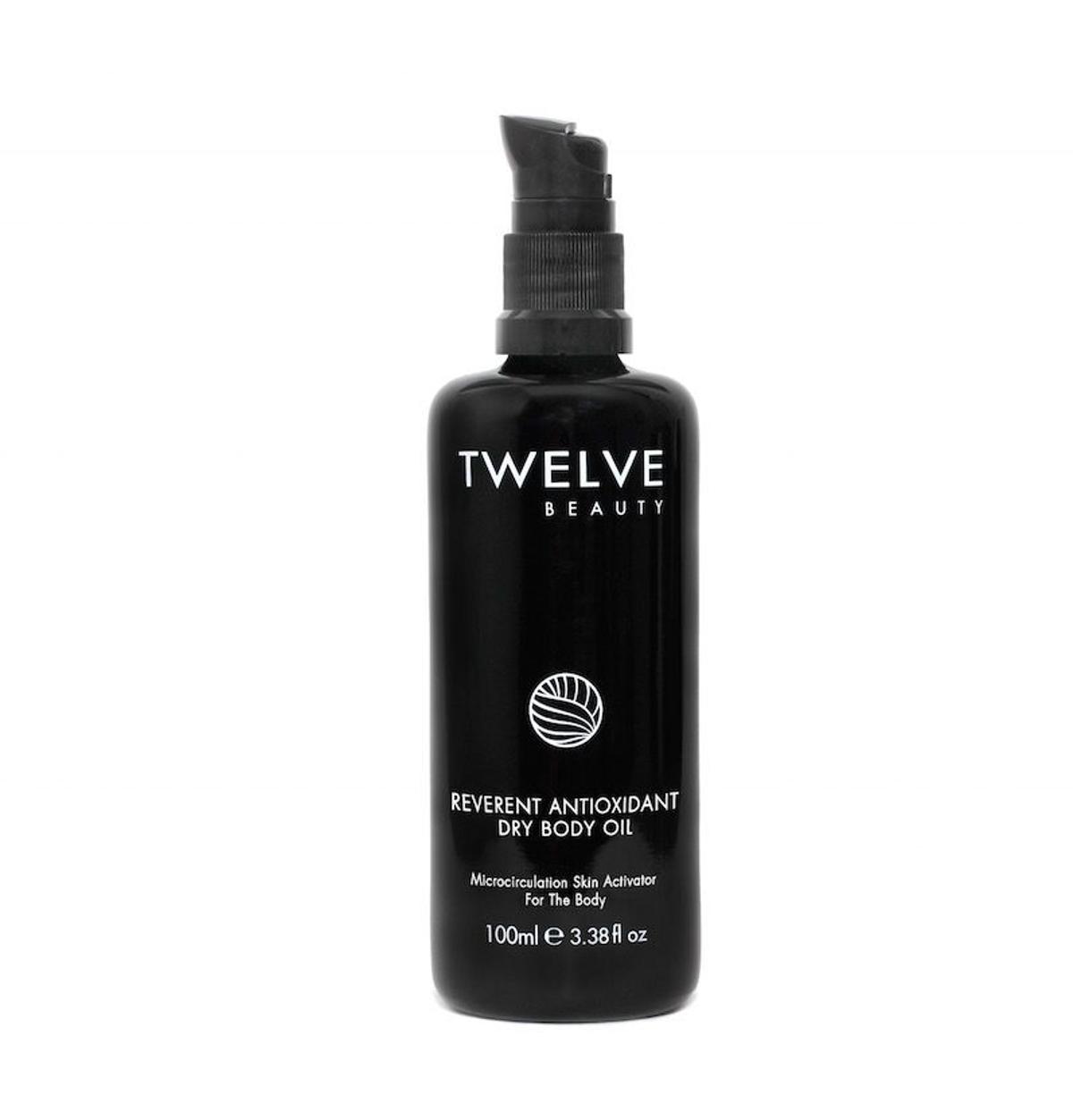 Reverent antioxidant dry body oil, Twelve Beauty