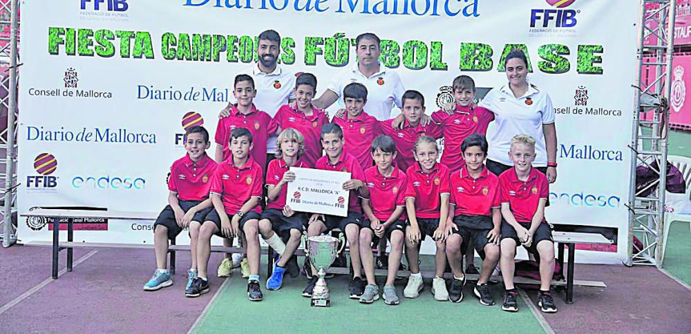 CAMPEÓN: Mallorca A. Benjamín Primera Liga B