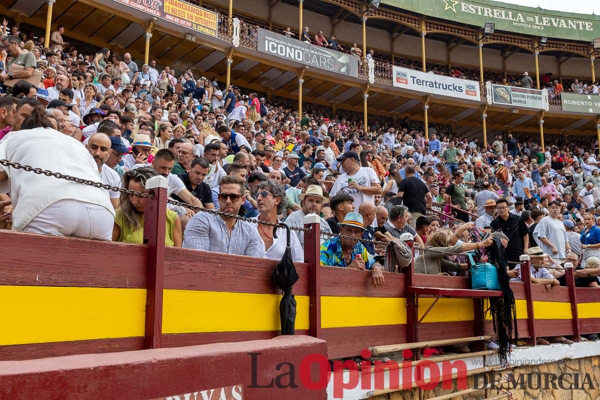 Así se ha vivido en los tendidos la segunda corrida de la Feria Taurina de Murcia