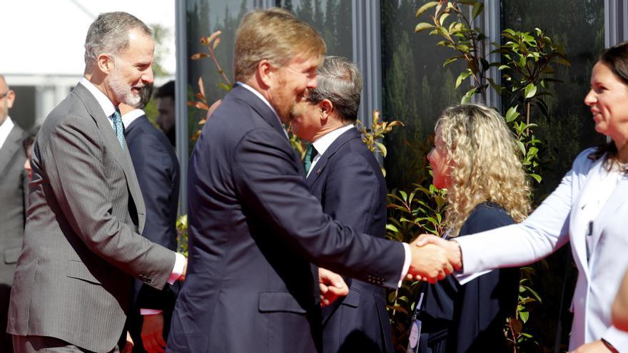 Felipe VI y su homólogo neerlandés respaldan la presentación del primer corredor de hidrógeno verde de Europa