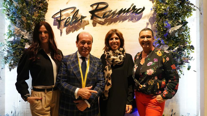 El diseñador Félix Ramiro celebra el IV aniversario de su tienda en Málaga