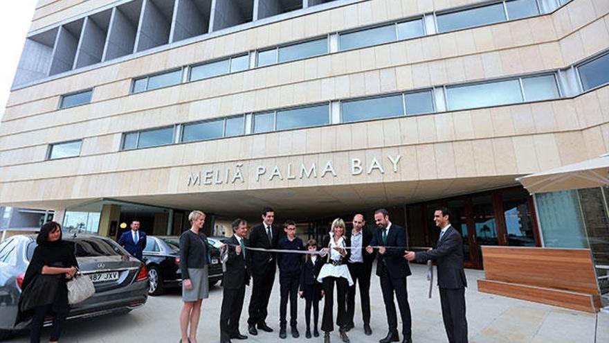 Los primeros clientes llegan al Meliá Palma Bay