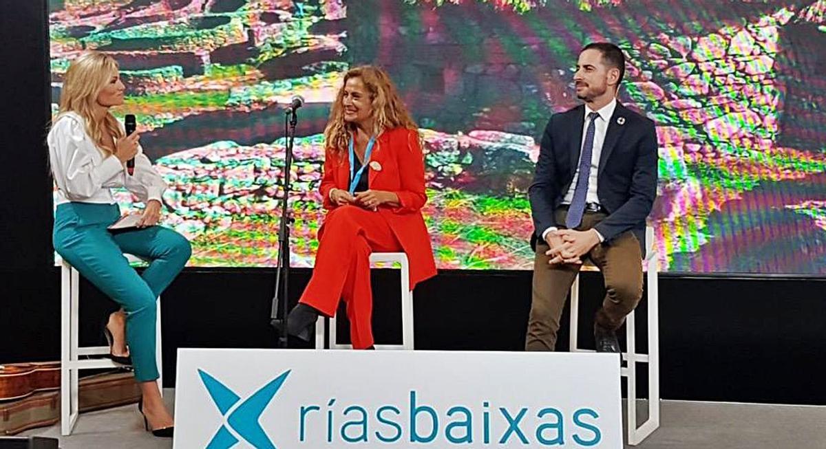 La presentación del destino Rías Baixas, a cargo de la Diputación.