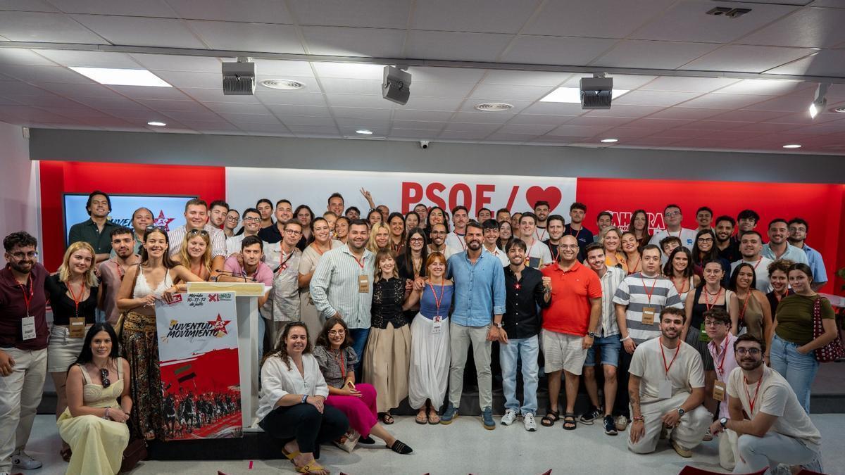 XI Congreso Regional de Juventudes Socialistas de Extremadura.
