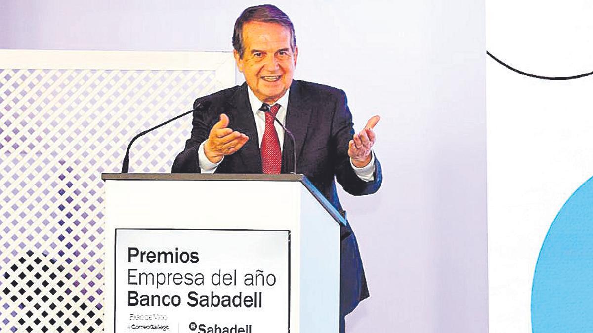 Abel Caballero, alcalde de Vigo.