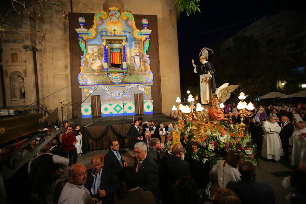 Subida a San Vicente en el Altar del Carmen