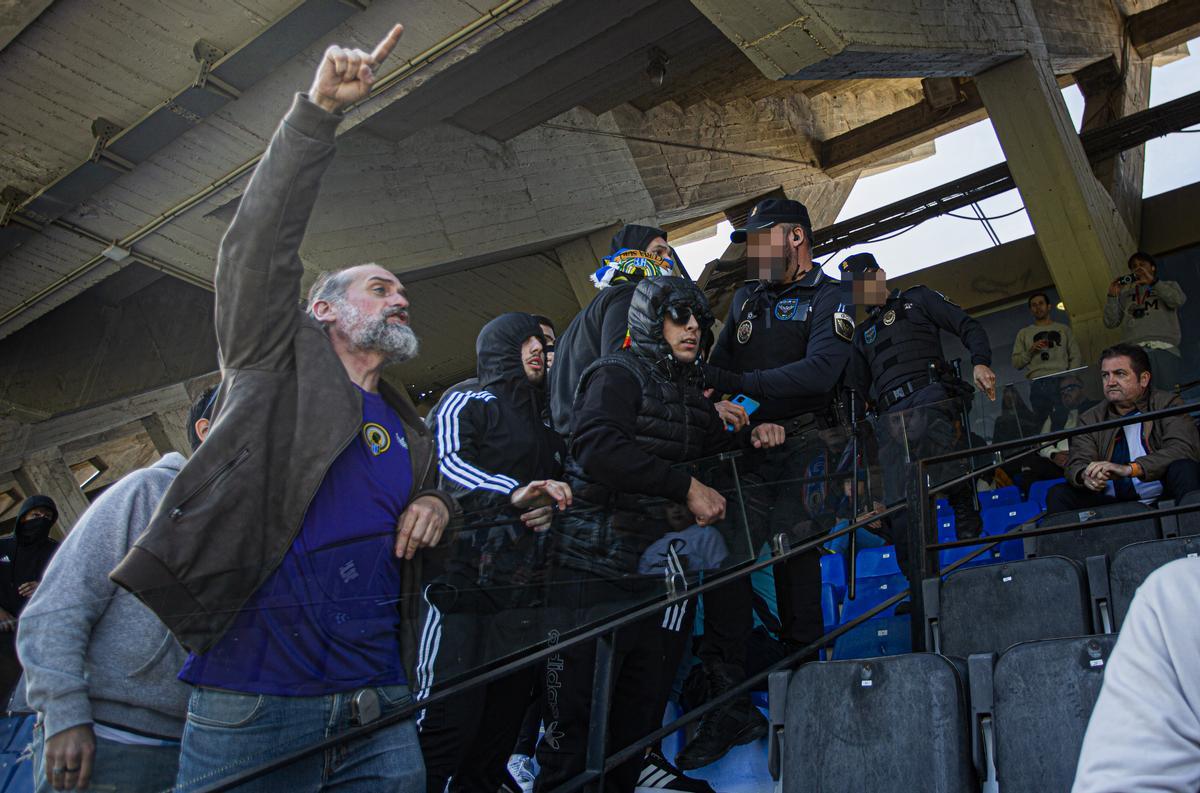 Imagen de la protesta contra el palco del pasado 27 de noviembre.