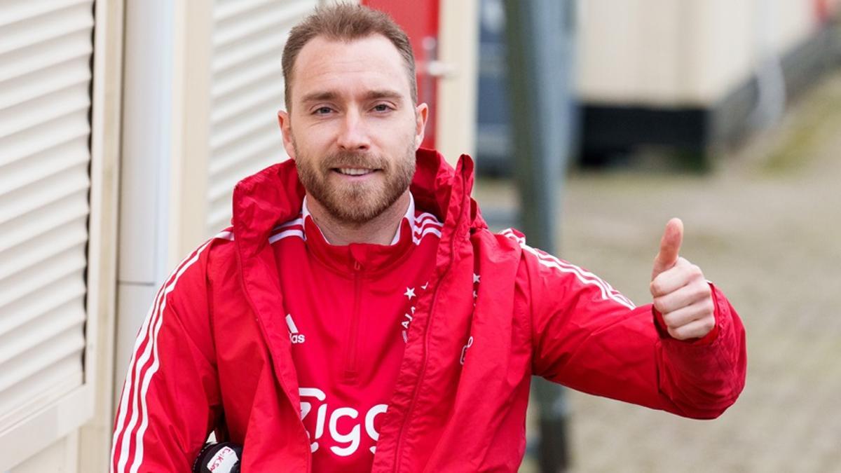 El futbolista danés Christian Eriksen.