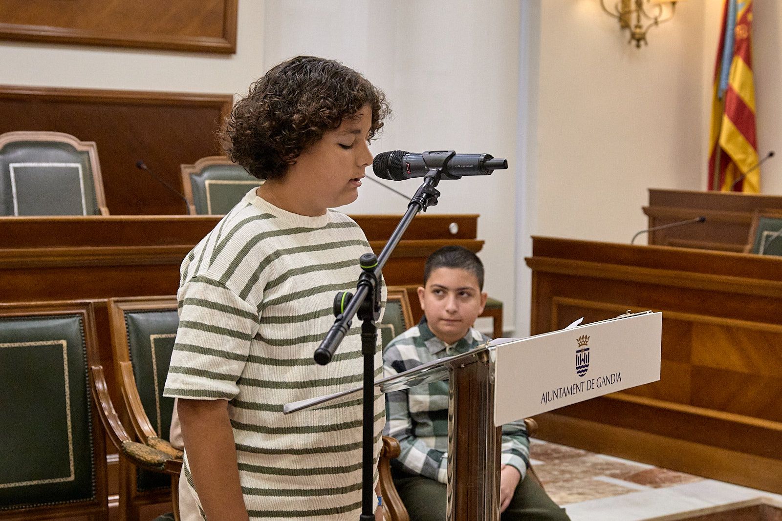 Las imágenes del acto institucional del 9 d'Octubre en Gandia