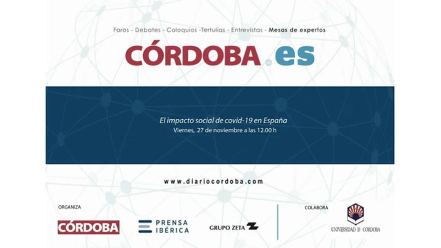 Webinar de Diario CÓRDOBA: 'El impacto social del covid-19 en España '