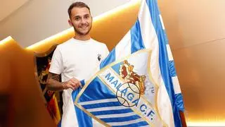 El Málaga CF anuncia oficialmente la cesión de Fran Villalba