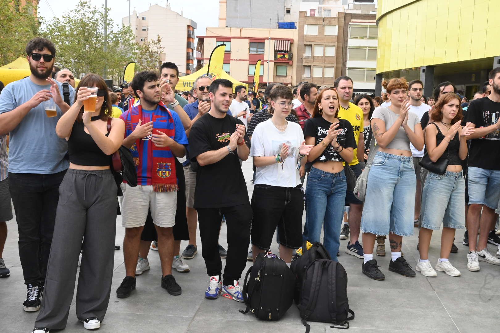 Galería | Las mejores imágenes de la previa en el Villarreal-Barça