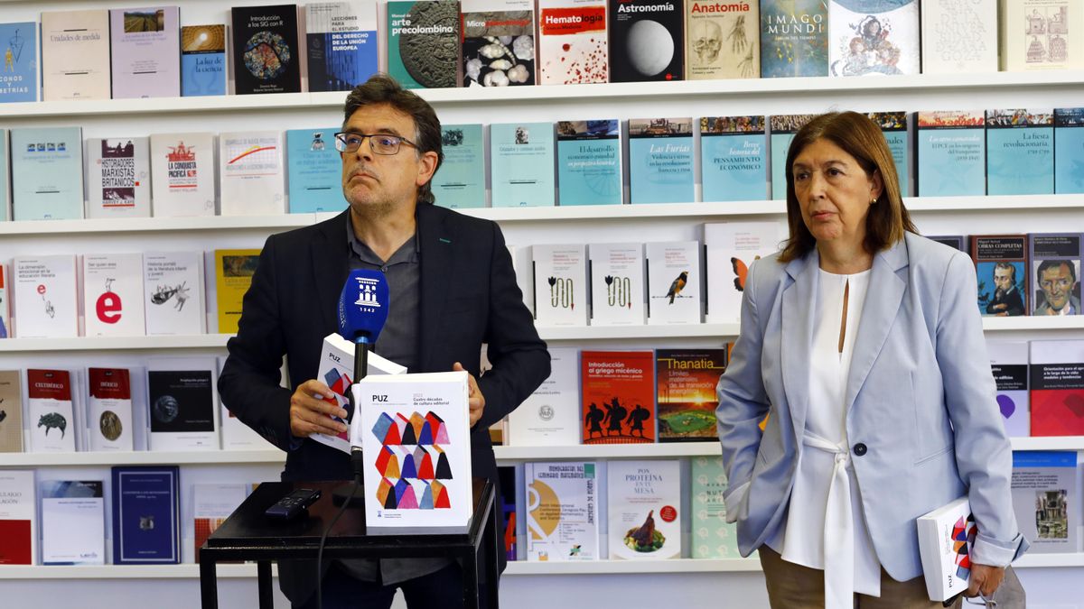La exposición 'Cuatro décadas de cultura editorial' Paraninfo de la Universidad de Zaragoza se inaugura este jueves.