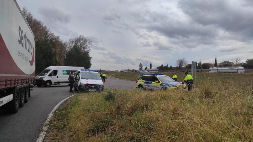 Els Mossos intensifiquen els controls a transportistes a les principals carreteres de Girona per la campanya de Nadal