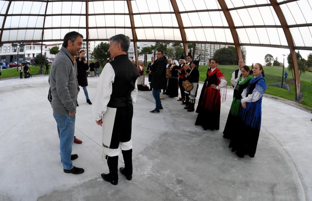 Renovación de la cúpula del parque de Eirís