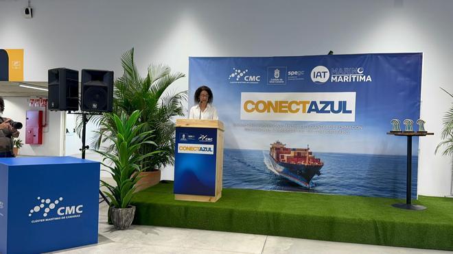 La nueva terminal de cruceros acogió este martes la feria de empleo Conectazul