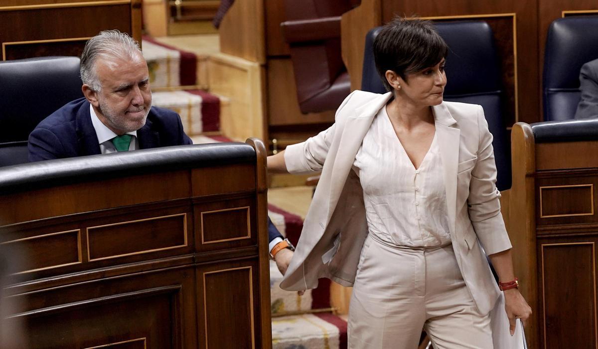 Pleno extraordinario para la votación de los decretos sobre vivienda, en el Congreso de los Diputados.