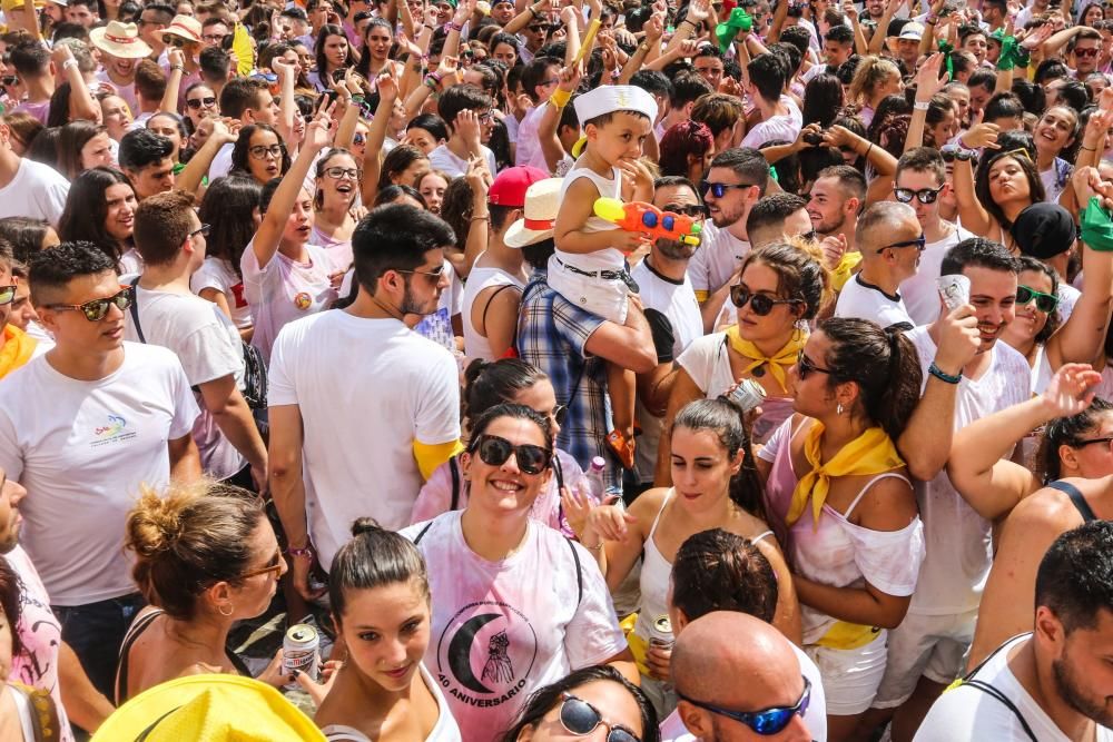 Chupinazo en las fiestas de Callosa de Segura