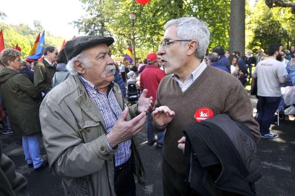 1 de mayo: Miles de personas se manifiestan en Asturias para reivindicar mejoras laborales