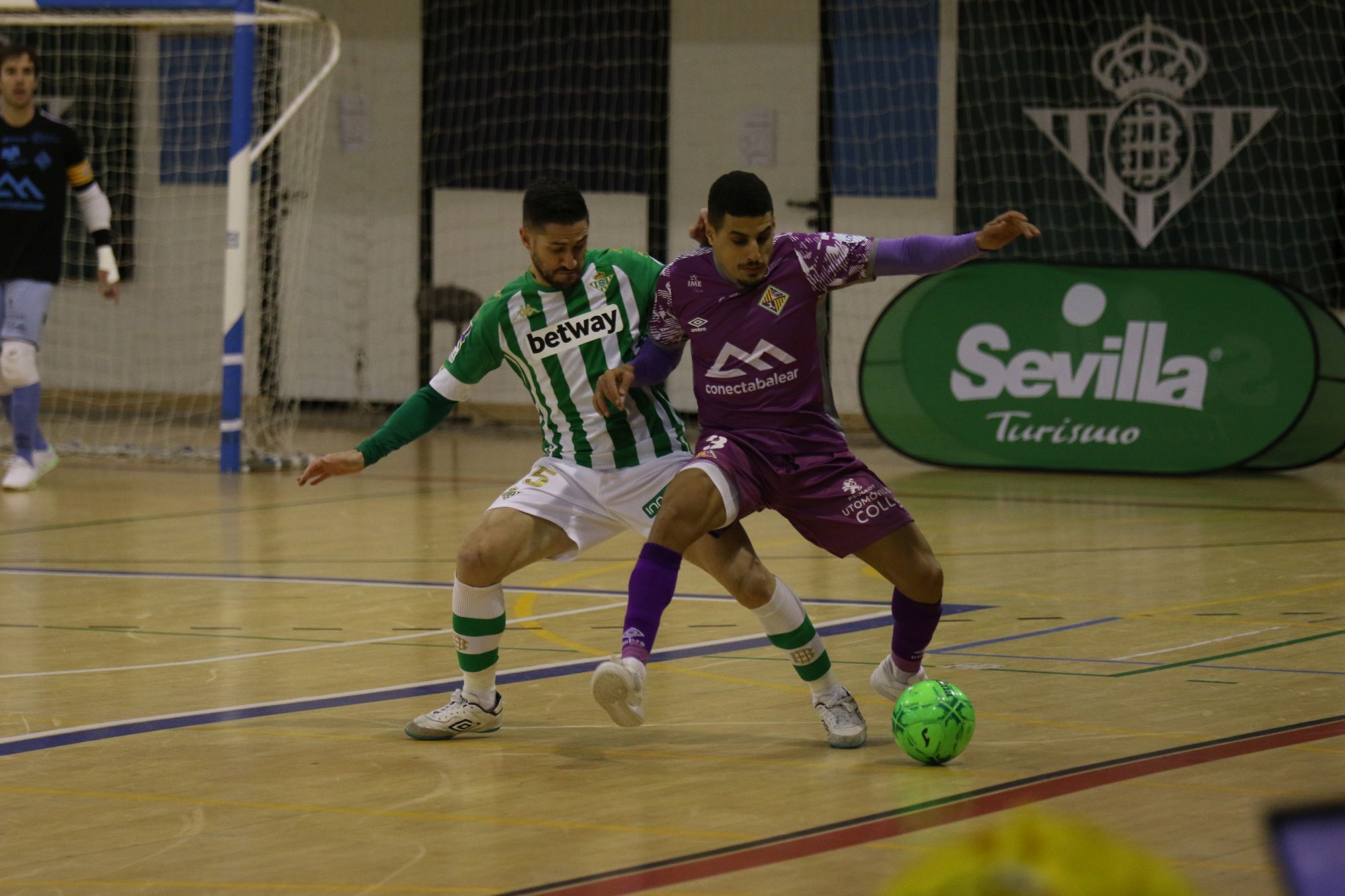 Victoria del Palma Futsal en la pista del Betis