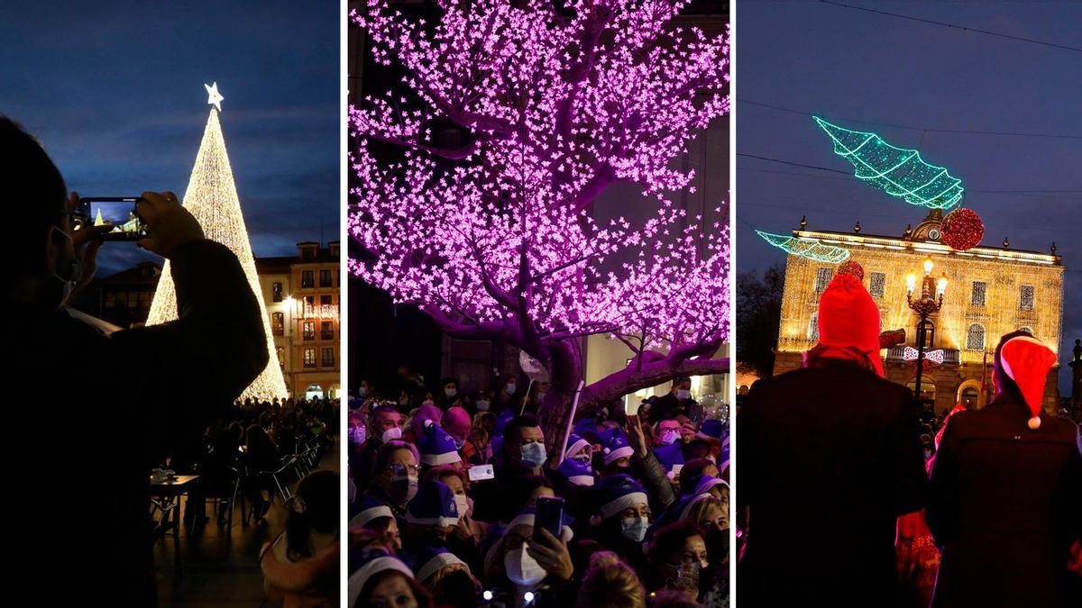 Luces de Navidad en Asturias: así lucen Oviedo, Gijón o Avilés para estas  fiestas