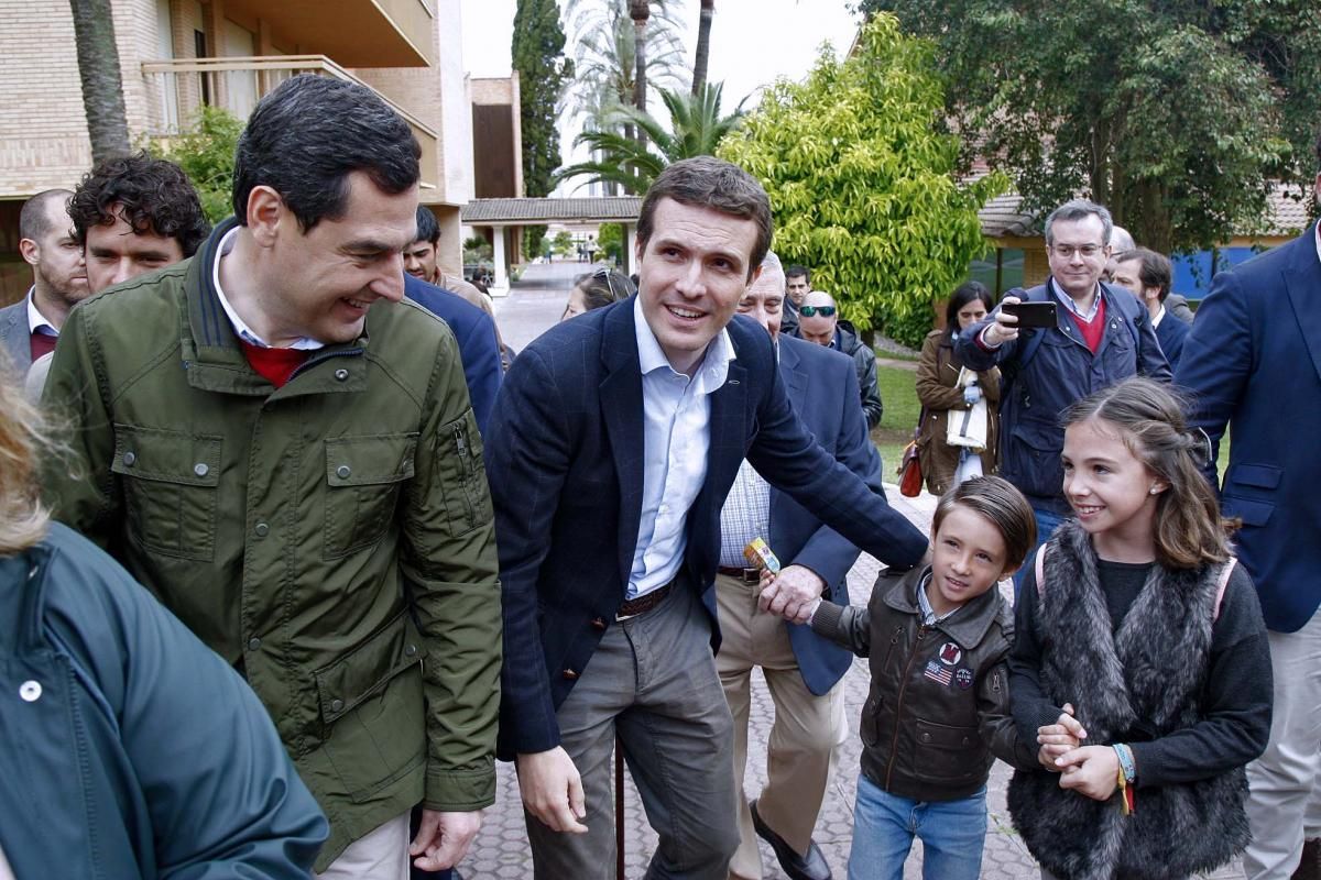 Acto de campaña de Pablo Casado en Córdoba