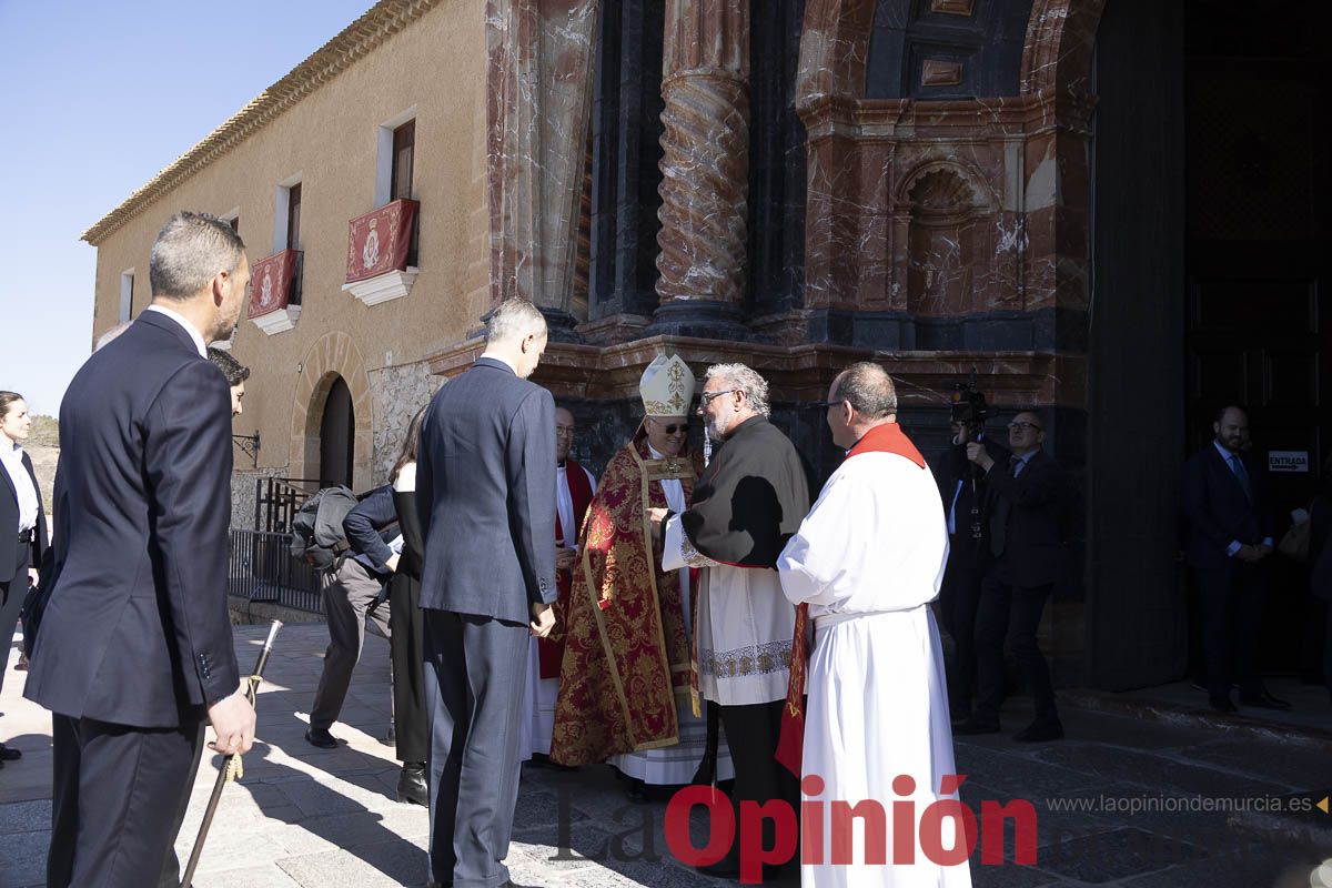 Visita de los reyes de España a Caravaca (explanada de la Basílica)